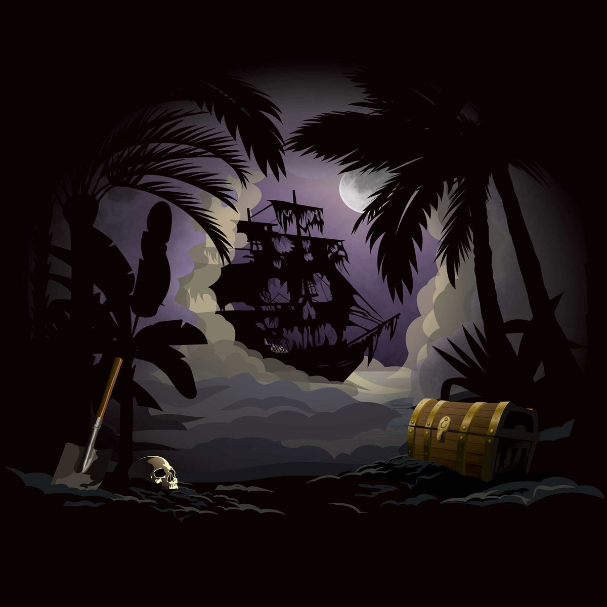 Ghost Ship Men's T-shirt