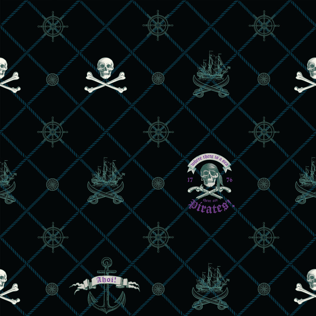 Skull & Anchor Oversized Weekender Bag