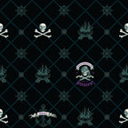 Skull & Anchor Oversized Weekender Bag